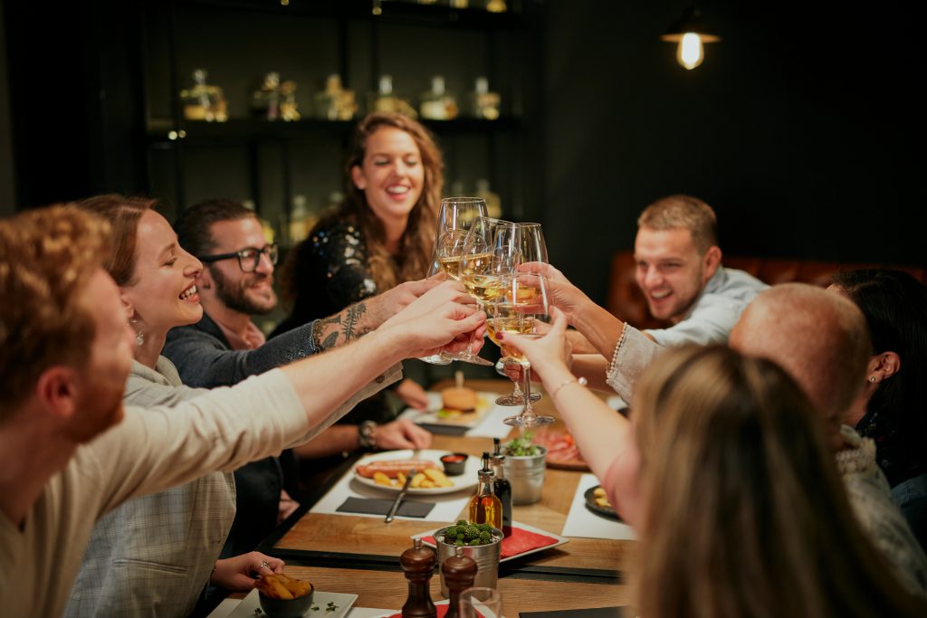 Visschotel of tapas plank bij een feestje